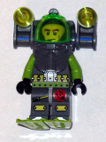 LEGO atl012 Atlantis Diver 1 - Axel - With Vertical Lights
