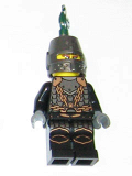 LEGO cas453 Kingdoms - Dragon Knight Scale Mail with Chains, Helmet Closed, Bared Teeth