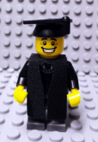 LEGO col065 Graduate - Minifig only Entry