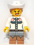 LEGO col116 Cowgirl - Minifig only Entry