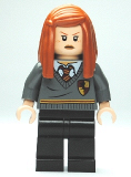 LEGO hp114 Ginny Weasley, Gryffindor Stripe and Shield Torso, Black Legs
